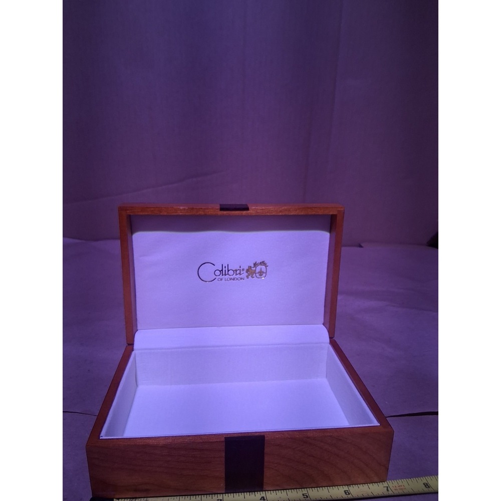 Colibri of London Wooden Presentation Box – Empty Display Case
